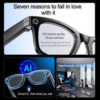 New 800W Camera AI Glasses Men Color-Changing Smart Translation Glasses Photo Video Recording Waterproof Call Smart Sunglasses LevHub
