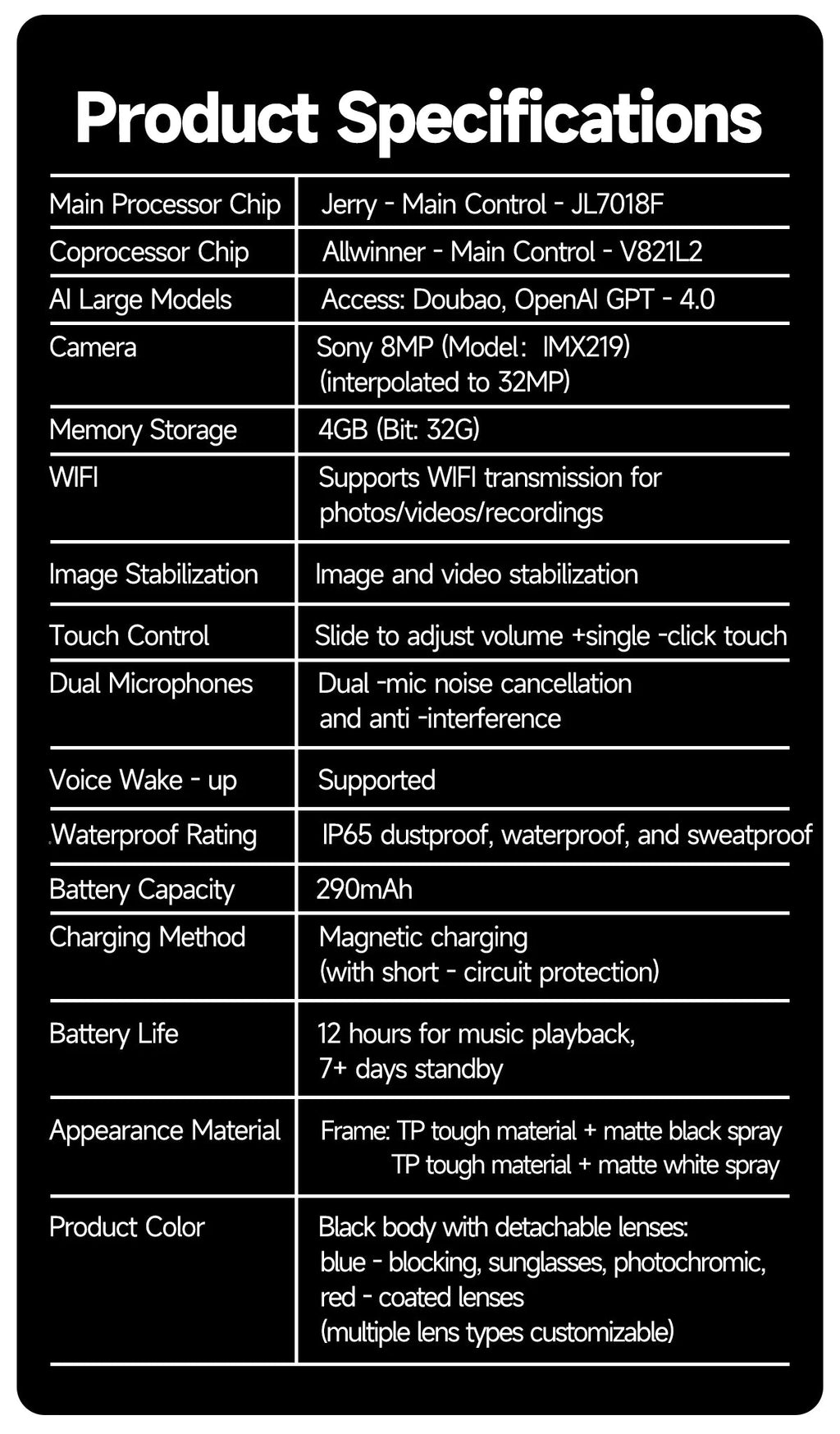 New 800W Camera AI Glasses Men Color-Changing Smart Translation Glasses Photo Video Recording Waterproof Call Smart Sunglasses LevHub