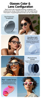 New 800W Camera AI Glasses Men Color-Changing Smart Translation Glasses Photo Video Recording Waterproof Call Smart Sunglasses LevHub