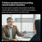New 800W Camera AI Glasses Men Color-Changing Smart Translation Glasses Photo Video Recording Waterproof Call Smart Sunglasses LevHub
